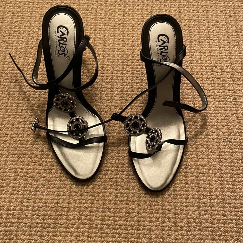 Brand new Carlos Carlos Santana Encore Heeled Sandals Sz 7